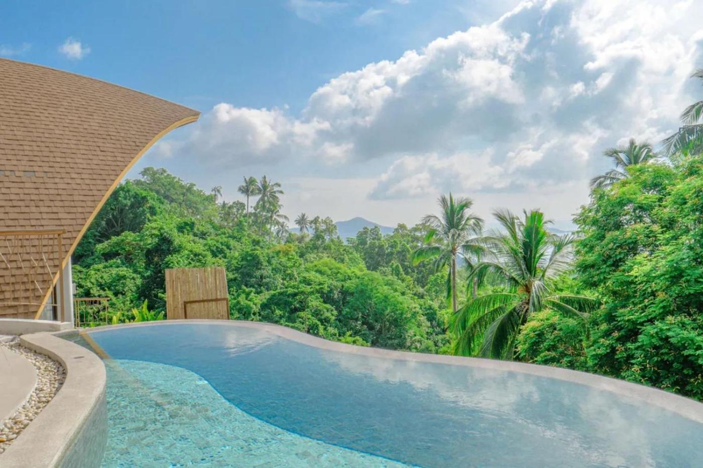Phra Chan Villa 2Br - Infinity Pool & Sea View Chaweng Beach Buitenkant foto